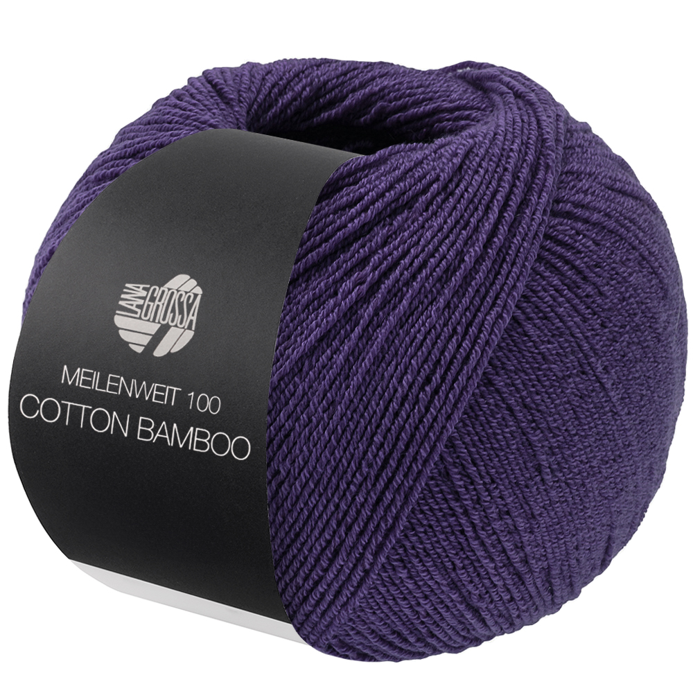 Lana Grossa Meilenweit 100 Cotton Bamboo Kleur 0041 – Zacht Sokken Garen – Katoen/Bamboe – 100g