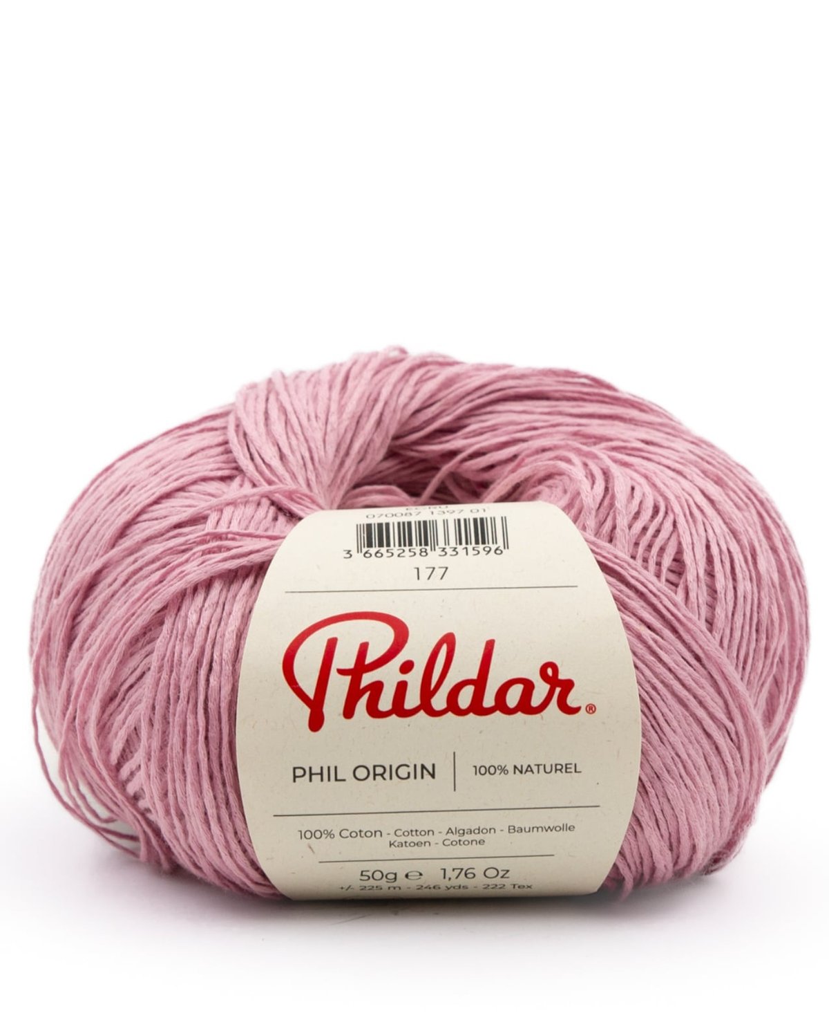 Phildar Phil Origin kleur 1144 Soft Berry