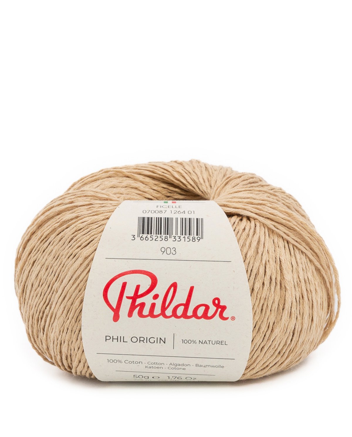 Phildar Phil Origin kleur 1264 Ficelle