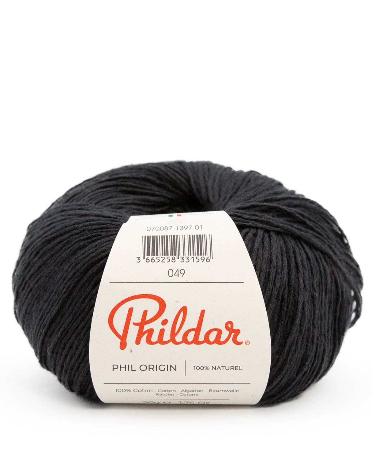 Phildar Phil Origin kleur 2314 Noir