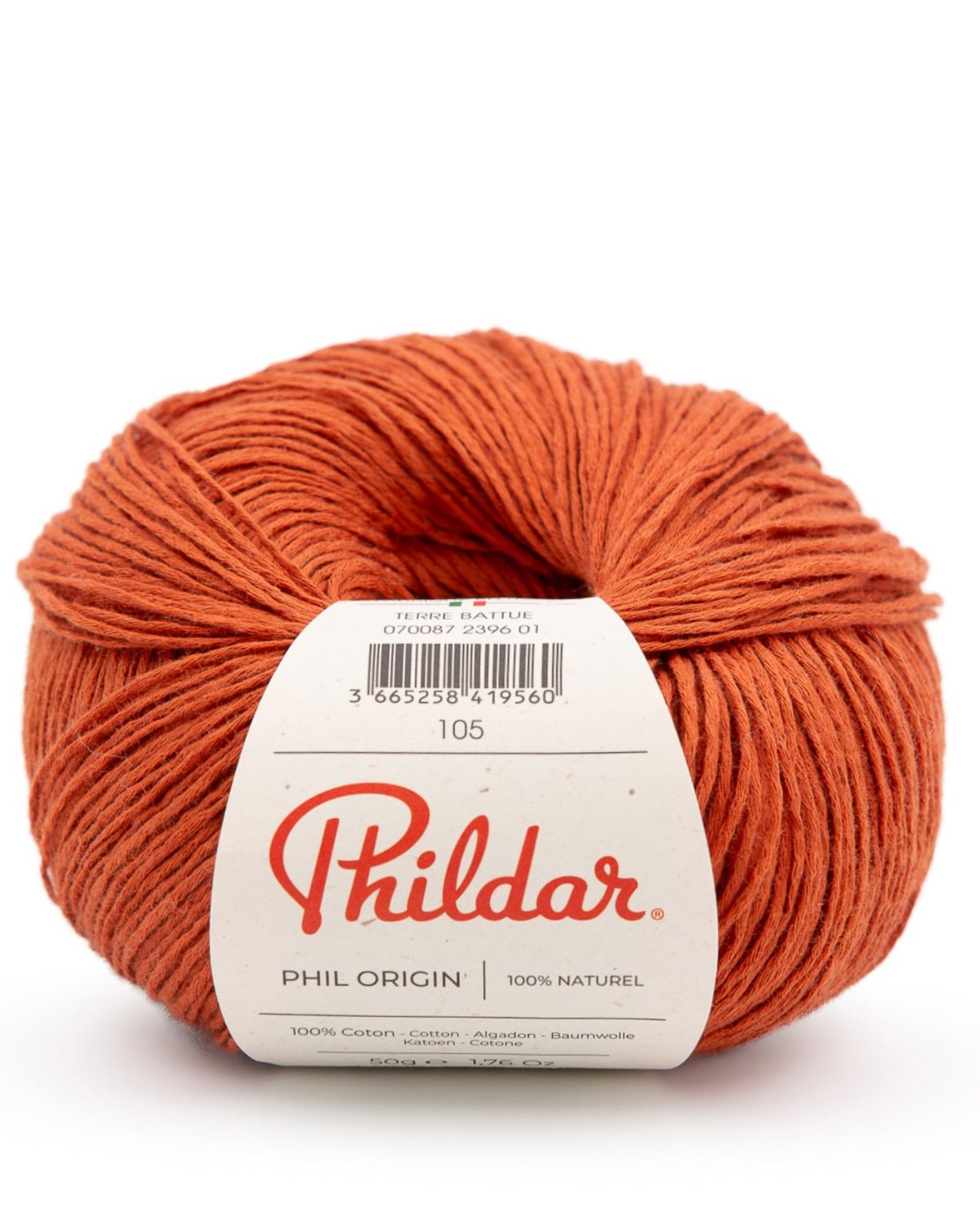 Phildar Phil Origin kleur 2396 Terre Battue