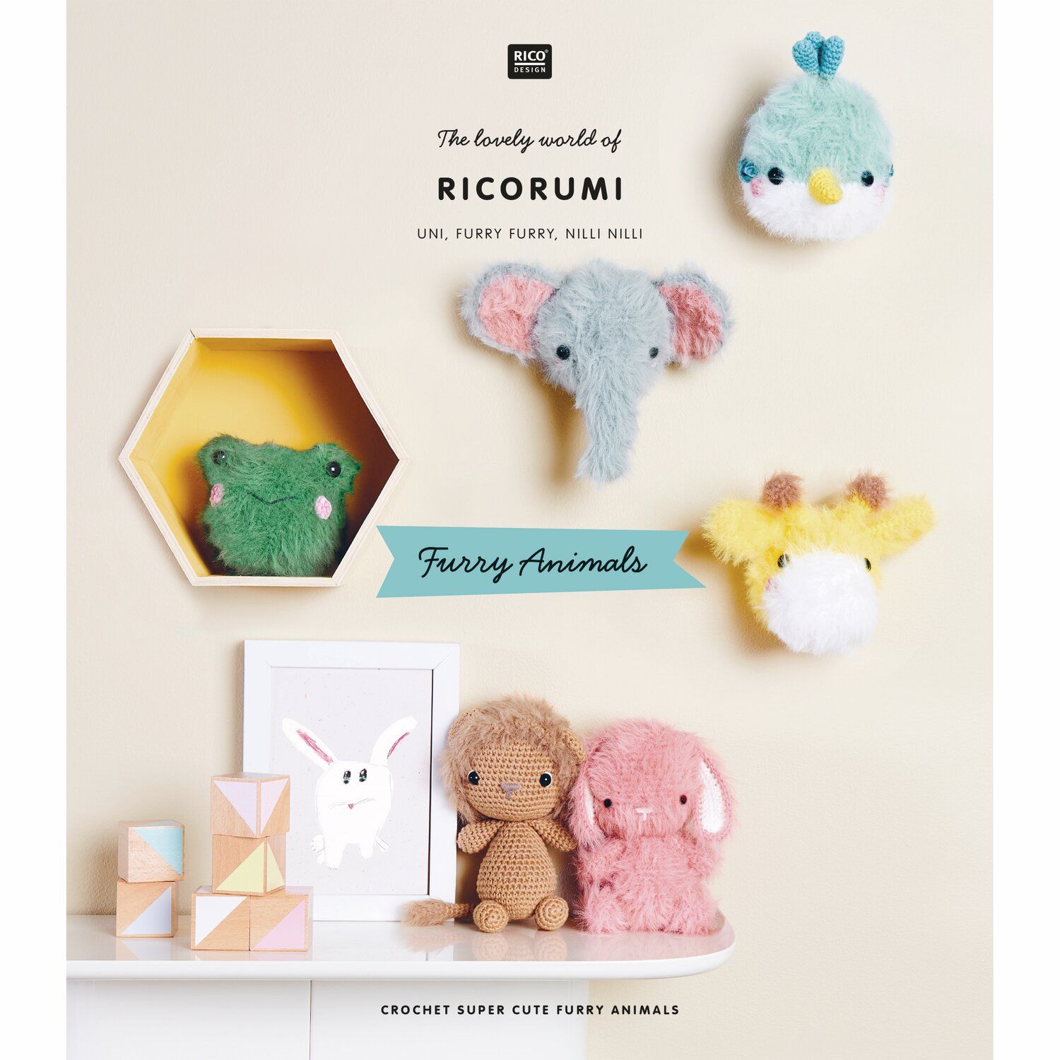 Boek Ricorumi Furry Animals..