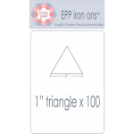 Iron-Ons EPP17 1 inch Triangles