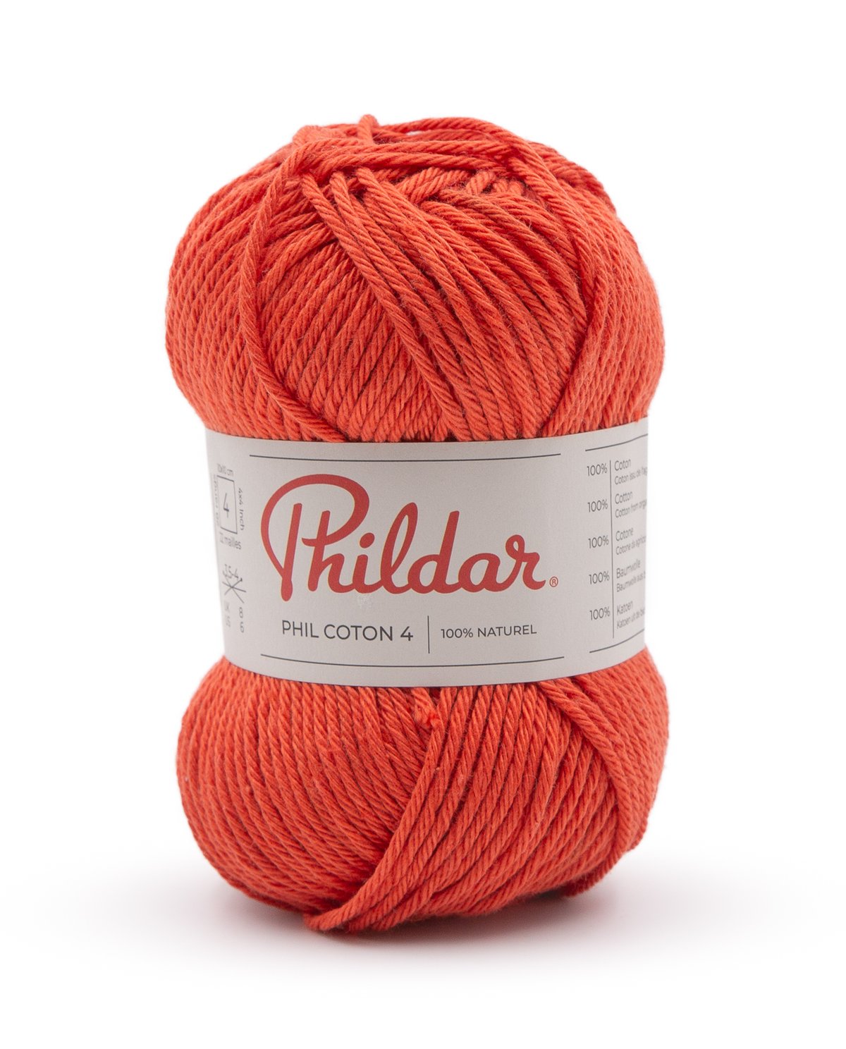 Phil Coton 4 kleur 2063 Papaye