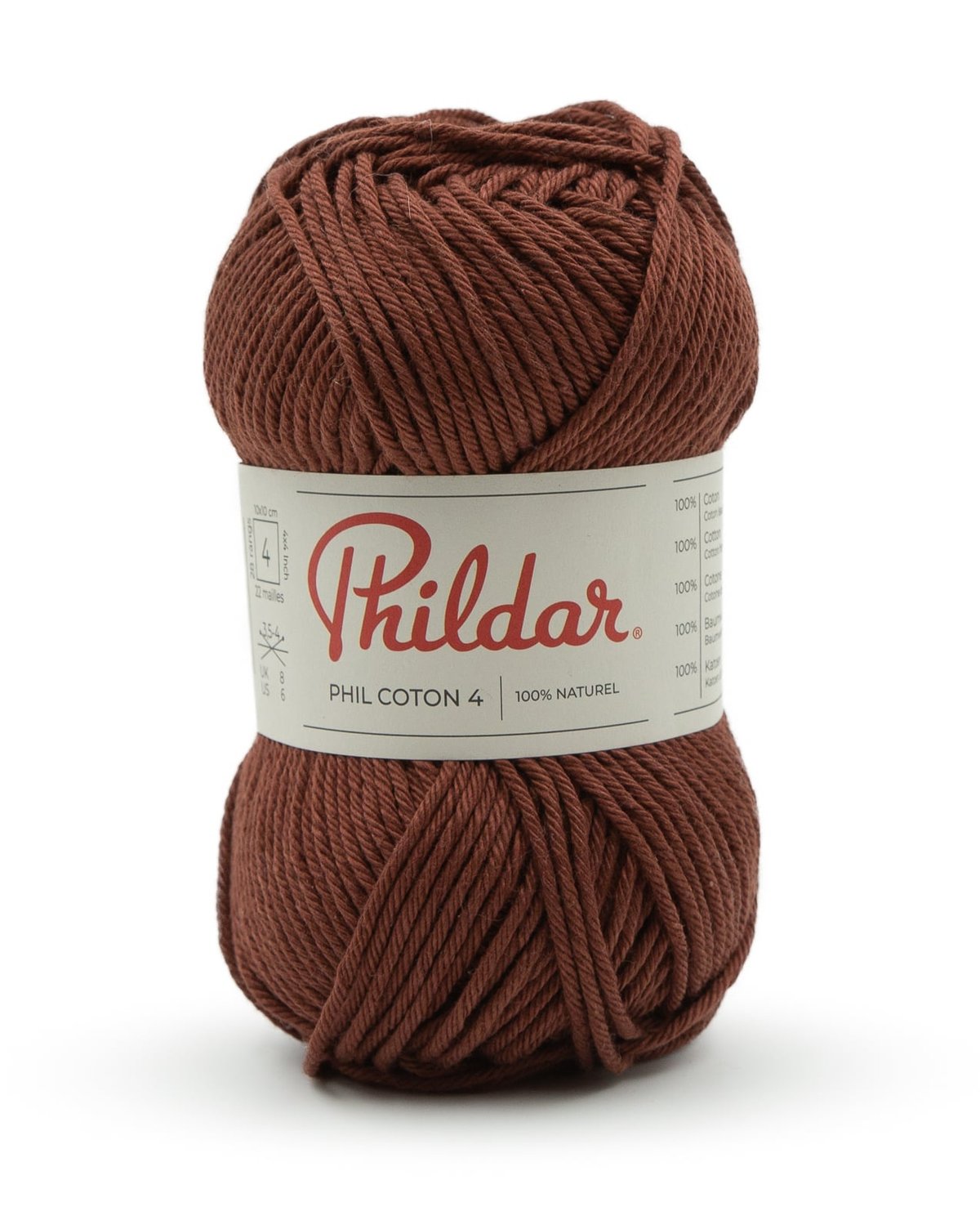 Phil Coton 4 kleur 2068 Chataigne