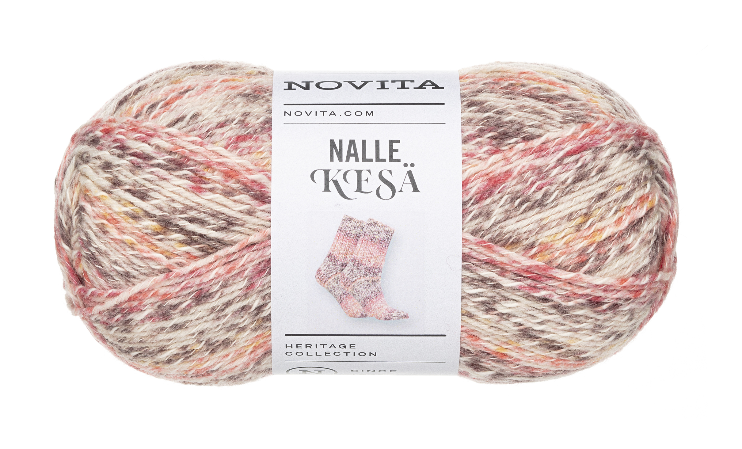 Novita Nalle Kesä kleur 5111 Mansikka-aho