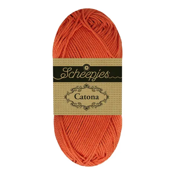 1677-081-1 Scheepjes Catona kleur 081 Clay Red