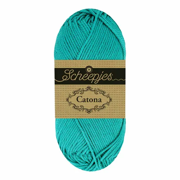 1677-091-1 Scheepjes Catona kleur 091 Bright Teal