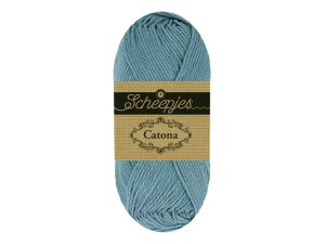 Scheepjes Catona kleur 092 Steel Blue