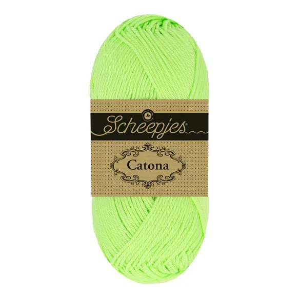 1677-107-1 Scheepjes Catona kleur 107 Fresh Lime