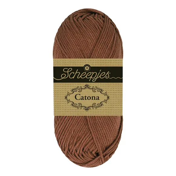 1677-109-1 Scheepjes Catona kleur 109 Cocoa Pod