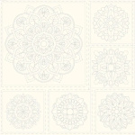 Davonstone Panel 60.5 x 137 cm DV4060 SASHIKO PANEELNEUTRAAL