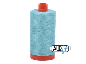 Aurifil Cotton Mako 50 kleur 5006 LIGHT TURQUOISE 1300 meter