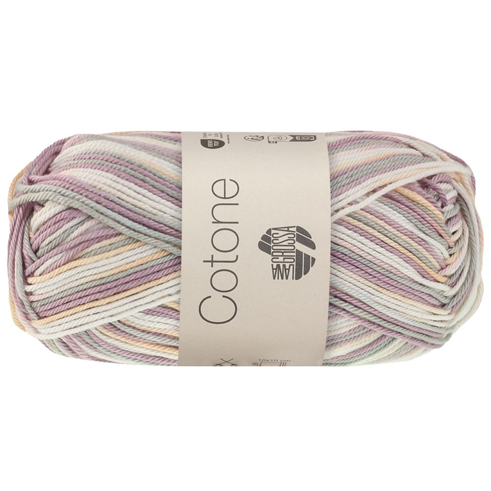Lana Grossa Cotone print kleur 369
