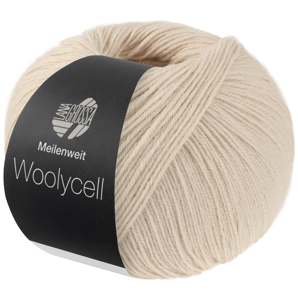Lana Grossa Meilenweit 100 gram Woolycell kleur 0002