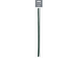 Bloemsteeldraad groen gecoat staal 1.5 mm x 400 mm 20 stuks