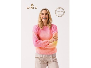 Boek DMC 15946.E22 Boek Pirouette Ombré met 4 patronen - Engelse, Duits en Nederlandse taal