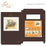 Lanarte PN-0216157 Borduurpakket met telpatroon - Floral cart 43x37cm - Afbeelding 7