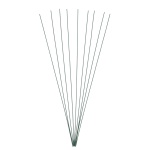 Bloemsteel groen gecoat staal 1.5 mm x 400 mm