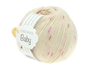 Lana Grossa Cool Wool Baby Print Punto kleur 0353