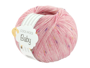 Lana Grossa Cool Wool Baby Print Punto kleur 0366