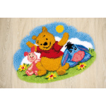 Vervaco Knoopvormtapijt kit Disney Luie namiddag 70 x 50 cm