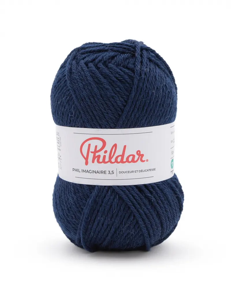 070205_1446_S1 Phildar Phil Imaginaire 3.5 kleur 1446 Marine