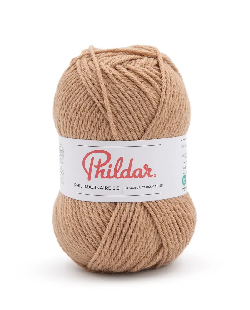 070205_2485_S1 Phildar Phil Imaginaire 3.5 kleur 2485 Camel