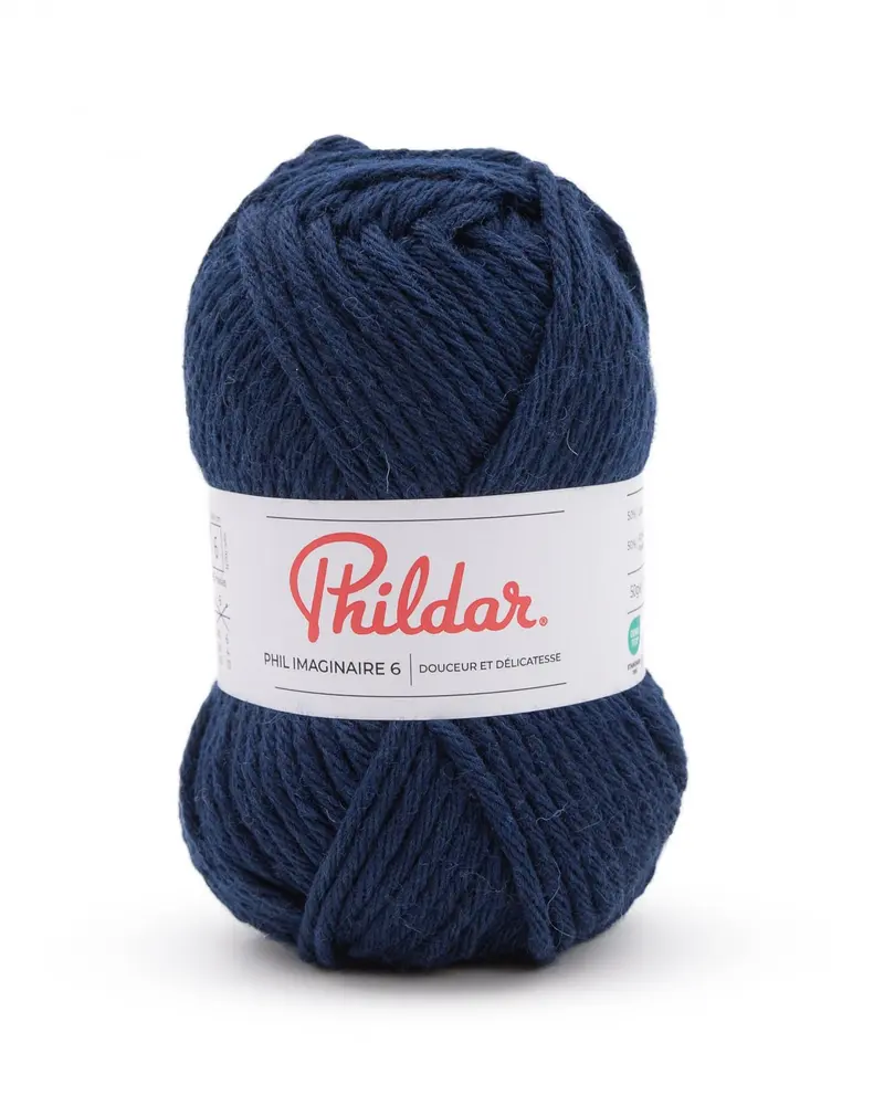 070206_1446_S1 Phildar Phil Imaginaire 6 kleur 1446 Marine
