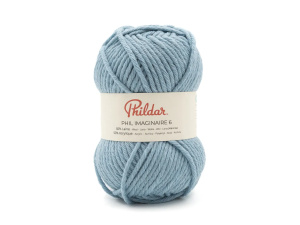 Phildar Phil Imaginaire 6 kleur 2089 Denim Bleached