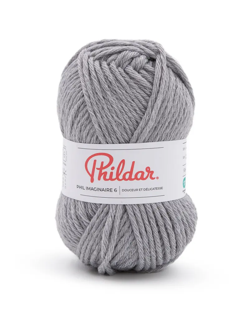070206_2140_S1 Phildar Phil Imaginaire 6 kleur 2140 Gris Chine