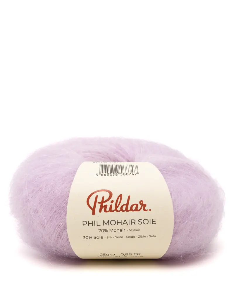 41195_1253_S1 Phil Mohair Soie kleur 1253 Fleur De Cerisier
