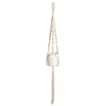 Macramé houten kralen naturel 17 x 17 mm 8 stuks - Afbeelding 2