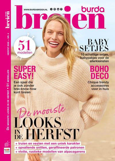 bkn2603_nl_web TIJDSCHRIFT BURDA BREIEN Nr 04 2026 – 51 modellen - Afbeelding 1