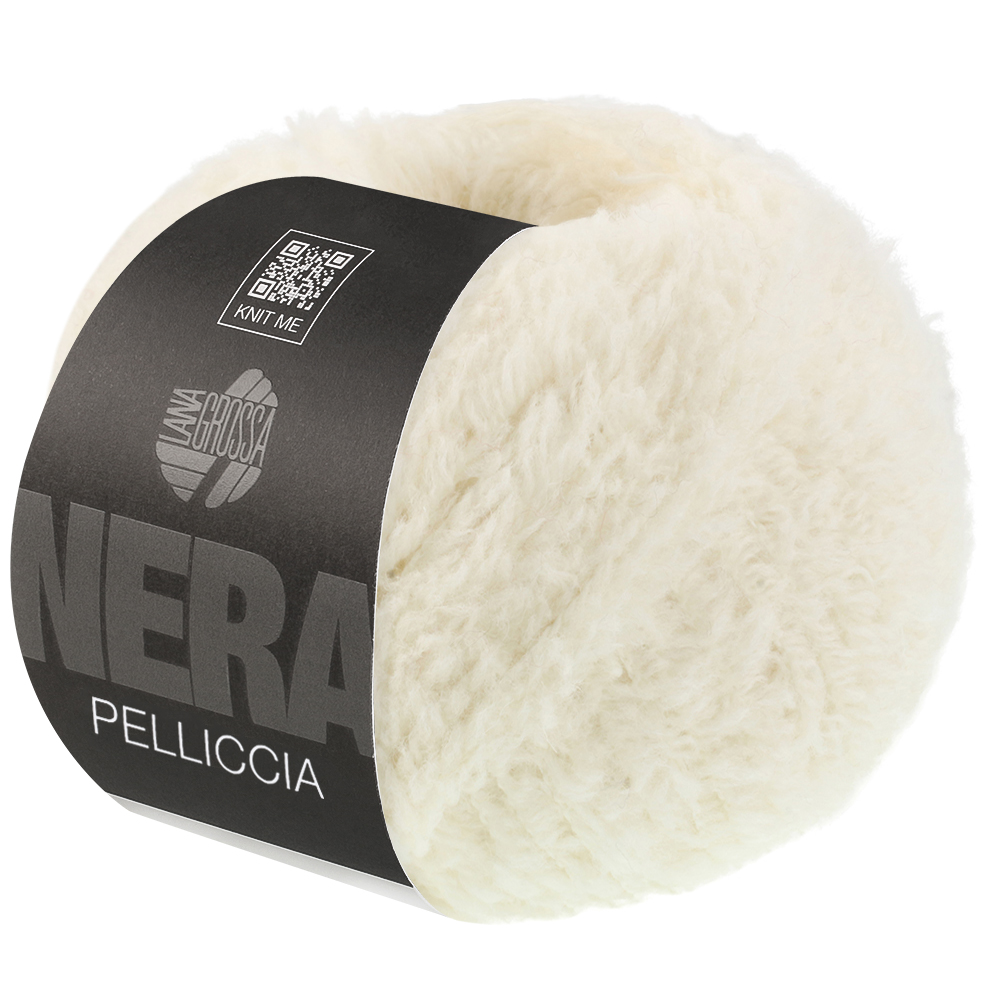 nera-pelliccia-lana-grossa-14460001_K Lana Grossa Pelliccia Nera kleur 0001 breigaren en haakgaren
