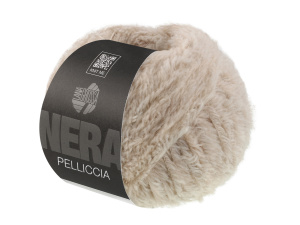Lana Grossa Pelliccia Nera kleur 0002 breigaren en haakgaren