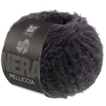 Lana Grossa Pelliccia Nera kleur 0007 breigaren en haakgaren