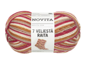 Novita 7 Veljestä 7 Brothers Raita kleur 983