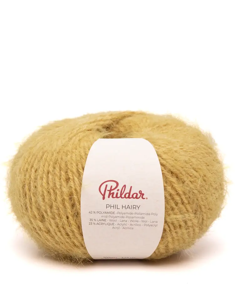 070257_2019_S1 Phildar Phil Hairy kleur 2019 Jaune D'OR