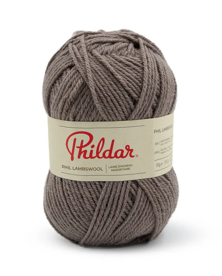 12683_1094_S1 Phildar Lambswool kleur 1094 Taupe