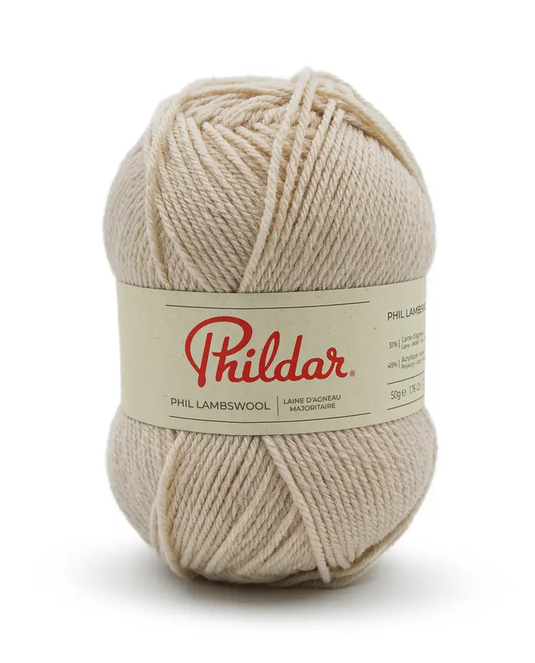 12683_1327_S1 Phildar Lambswool kleur 1327 Grege