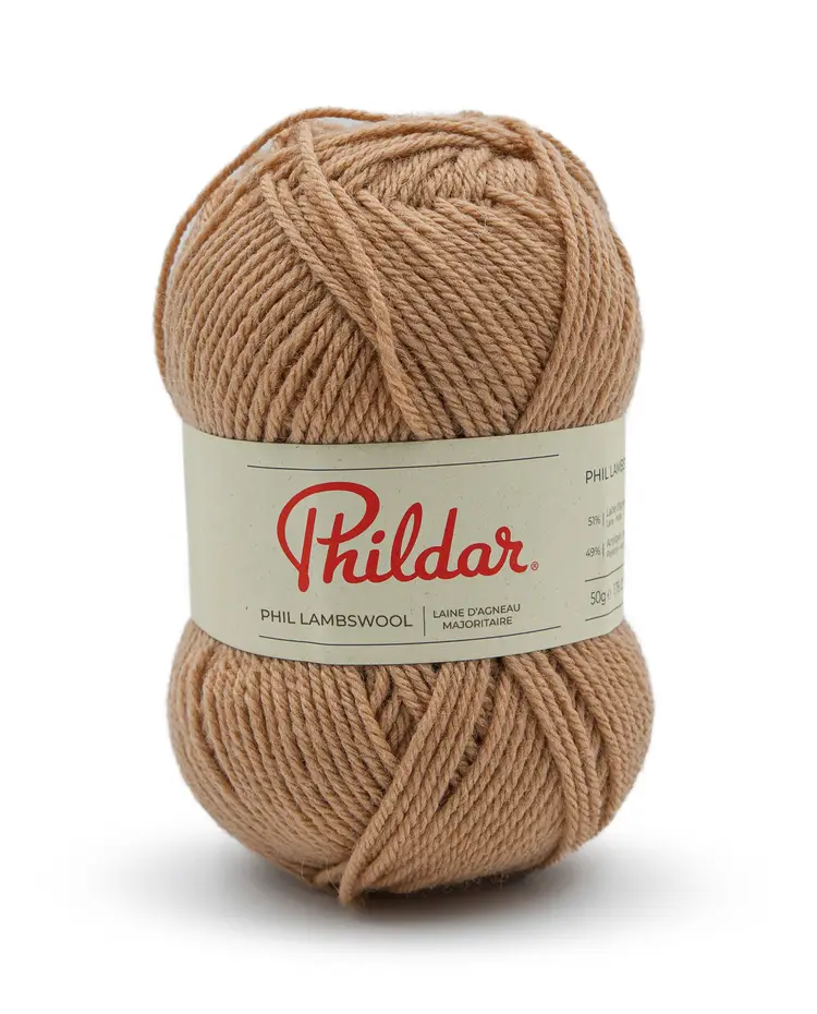 12683_2473_S1 Phildar Lambswool kleur 2473 Camel