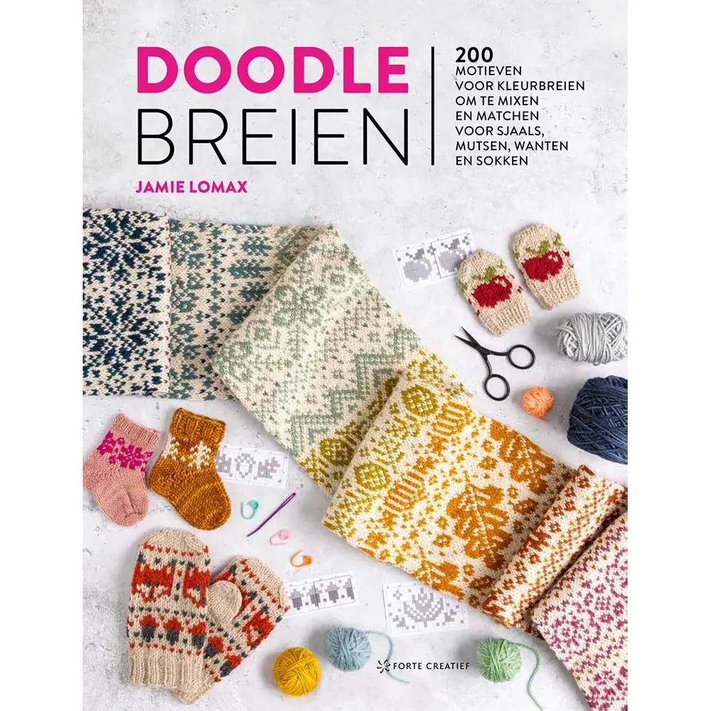 9999-2236-1 Boek Doodle breien – 200 kleurbreimotieven om zelf te combineren