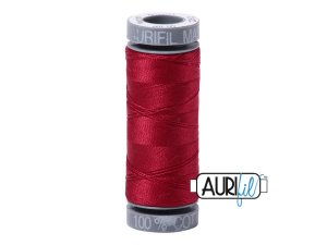 Aurifil Cotton Mako 28 kleur 2260 Red Wine 100 meter