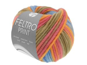 Lana Grossa Feltro Print kleur 1317
