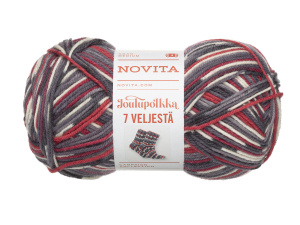 Novita 7 Veljestä Joulupolkka kleur 8581