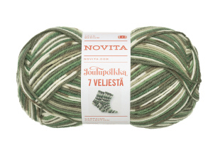 Novita 7 Veljestä Joulupolkka kleur 8601