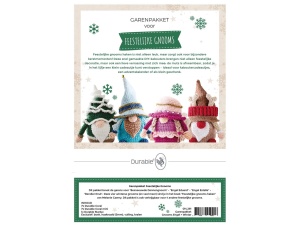 Garenpakket Engel- en Winter Gnooms – voor Feestelijke Gnooms Haken