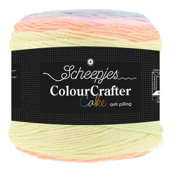 1693-711-1 Scheepjes Colour Crafter Cake 1x175g - 711 Pastel Harmony
