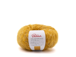 Phildar Phil Mohair Dots kleur 2440 Terre D'Ocre